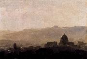 Pierre de Valenciennes View of Rome in the Morning